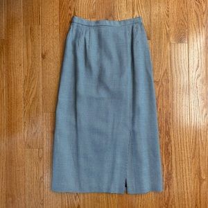 Vintage “Le Suit” Split Pencil Skirt